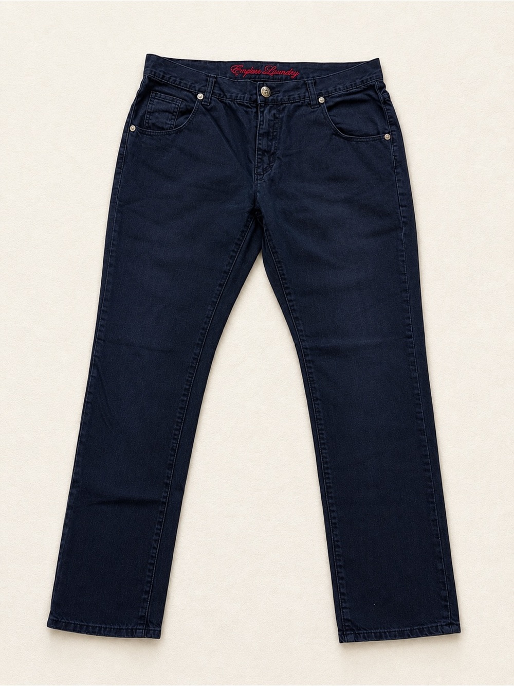 ENGLISH LAUNDRY SKINNY STRAIGHT LEG JEANS MENS SIZE 36 Dark Blue COTTON  CASUAL